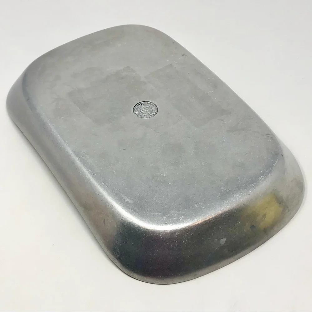 Vintage Pewter Wilton Armedale Bread Dish Decor 